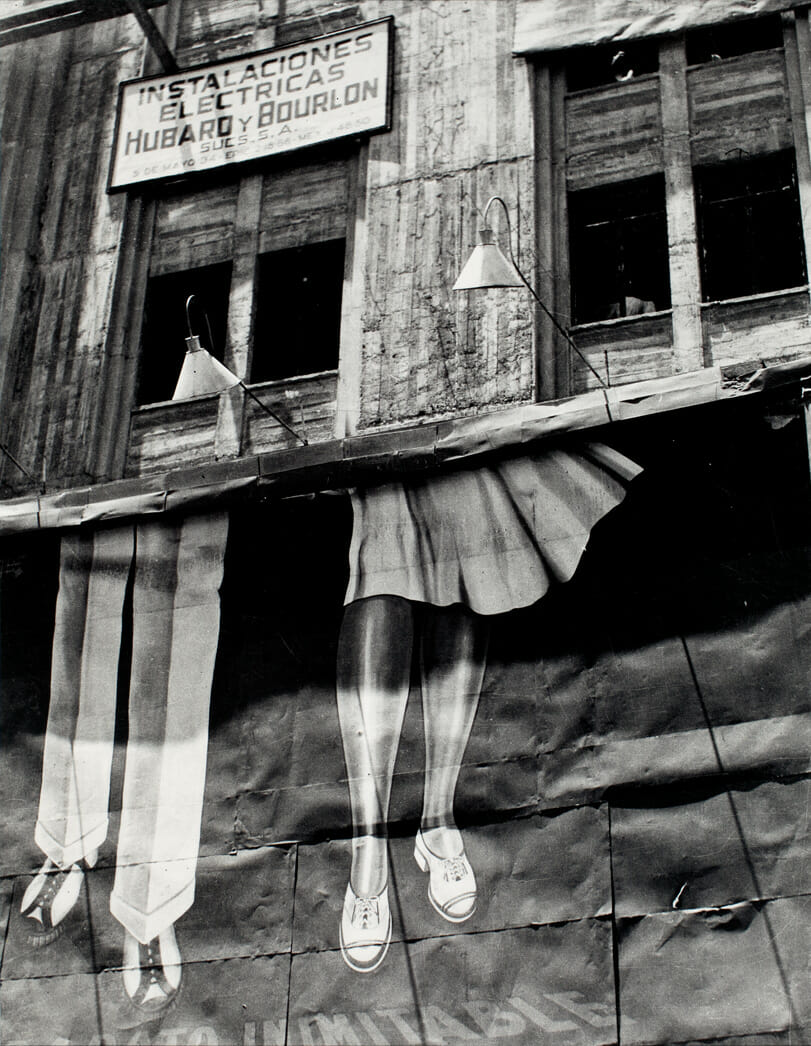 Dos pares de piernas / Two Pairs of Legs. Artist: Manuel Álvarez Bravo. Date: 1928-29, printed 1977. Medium: plata sobre gelatina / gelatin silver print.