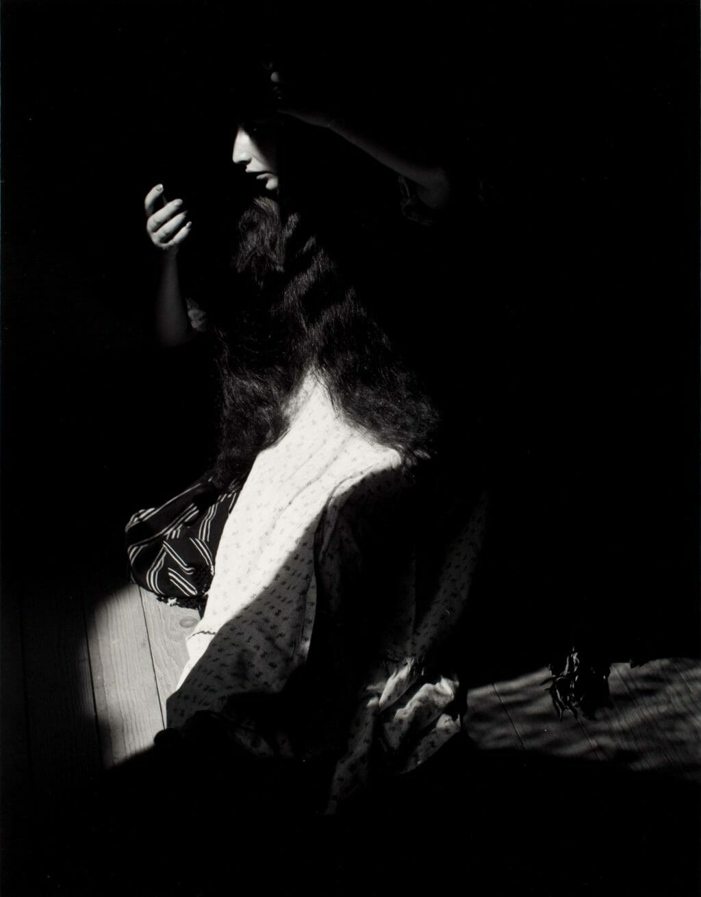 Retrato de lo eterno / Portrait of the Eternal. Artist: Manuel Álvarez Bravo. Date: 1935, printed 1977. Medium: plata sobre gelatina / gelatin silver print.