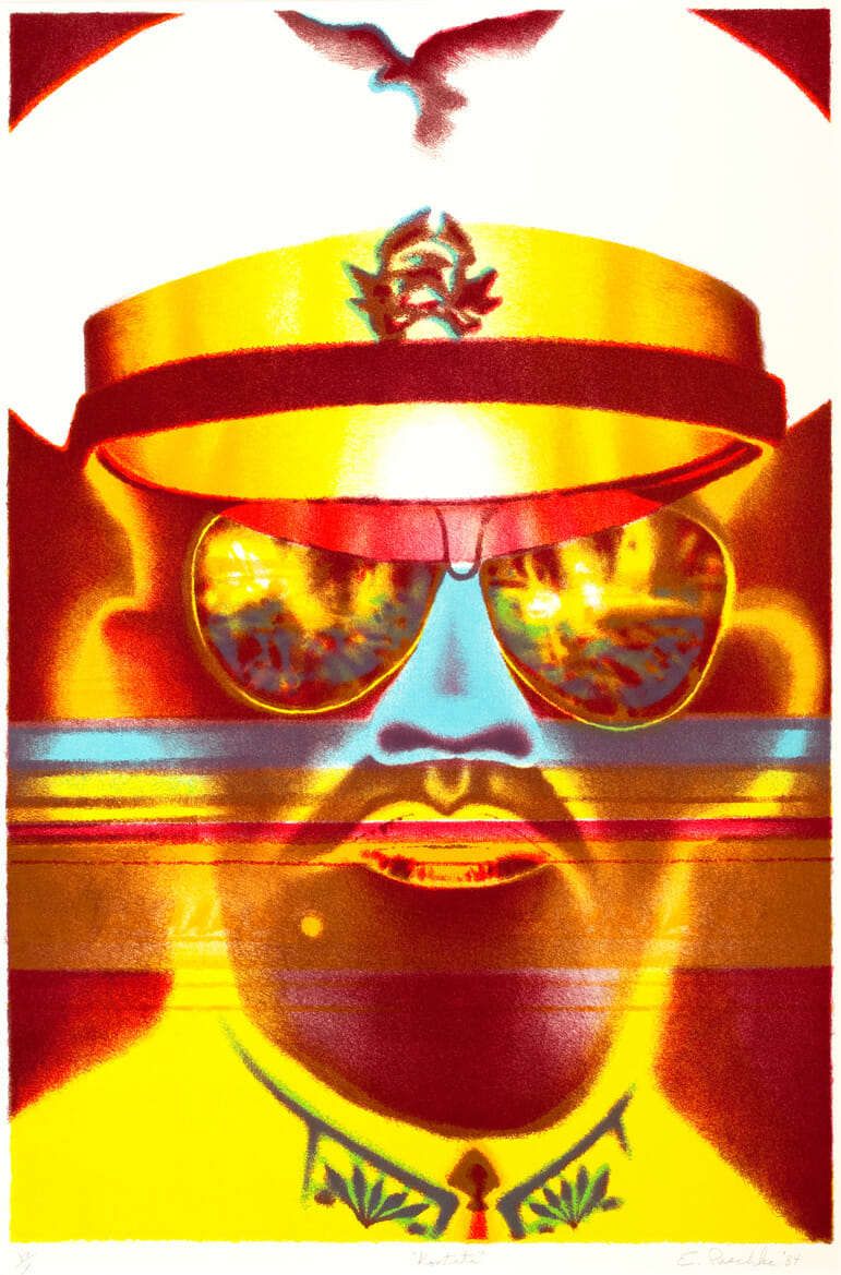 Kontata. Artist: Ed Paschke. Date: 1984. Medium: lithograph on paper.