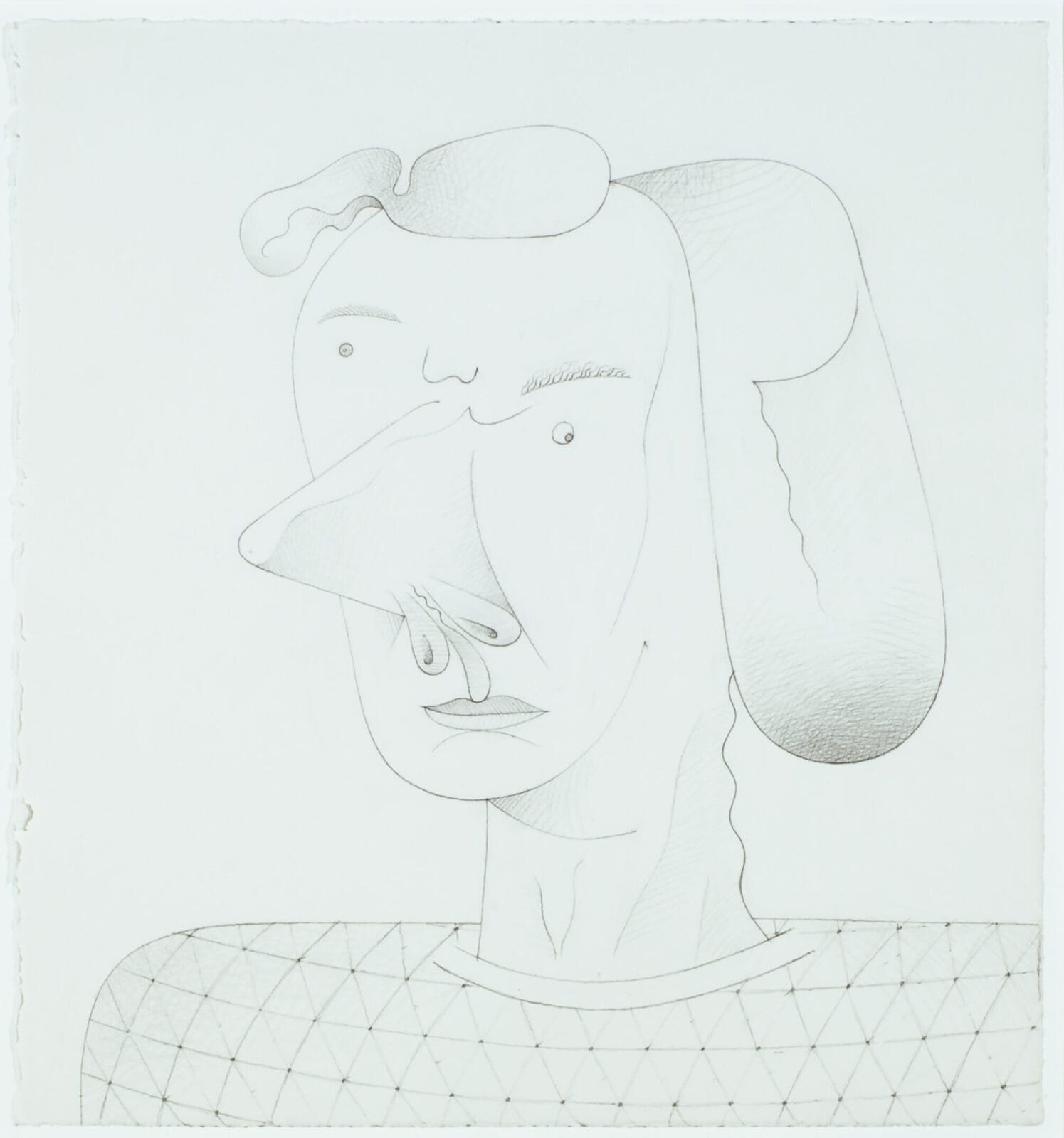 Untitled. Artist: Jim Nutt. Date: 2002. Medium: graphite on paper.