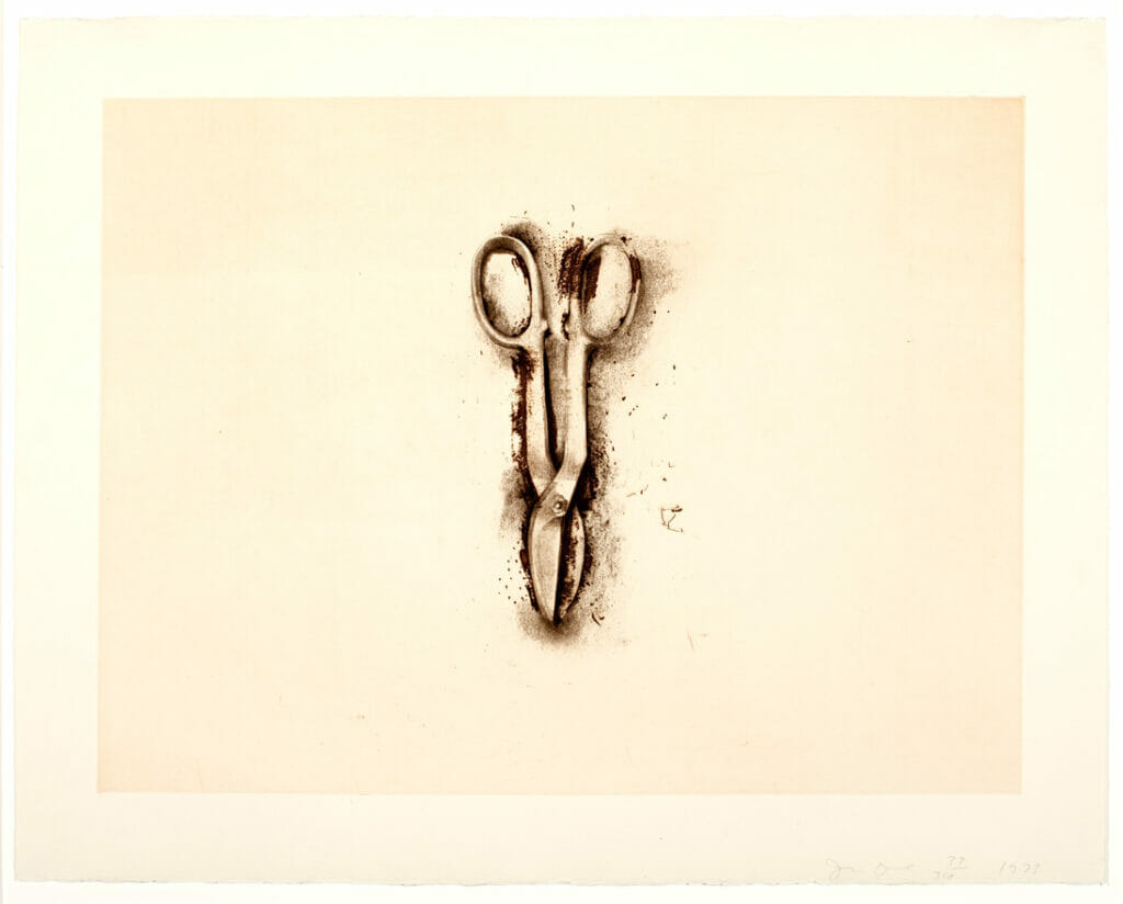 Tinsnip. Artist: Jim Dine. Date: 1973. Medium: etching and lithograph.