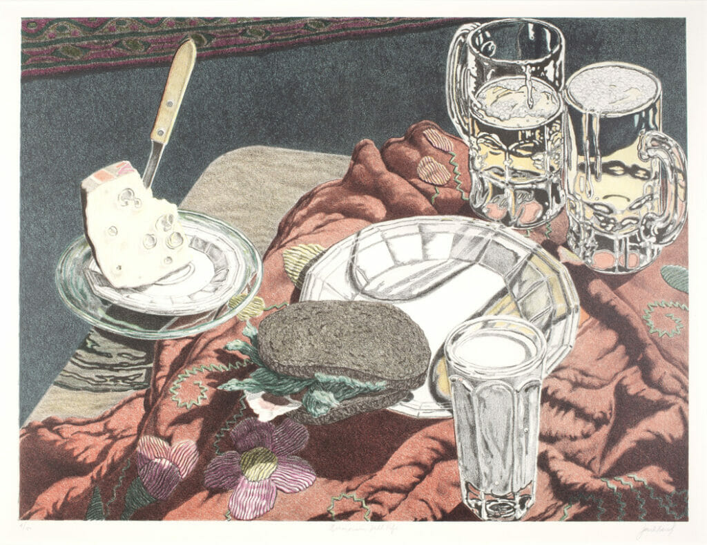 Wisconsin Still Life. Artist: Jack Beal. Date: 1980. Medium: lithograph.