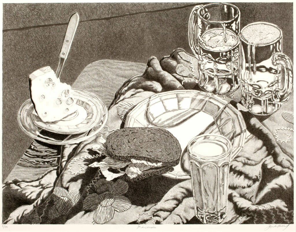 Wisconsin Still Life. Artist: Jack Beal. Date: 1980. Medium: lithograph.