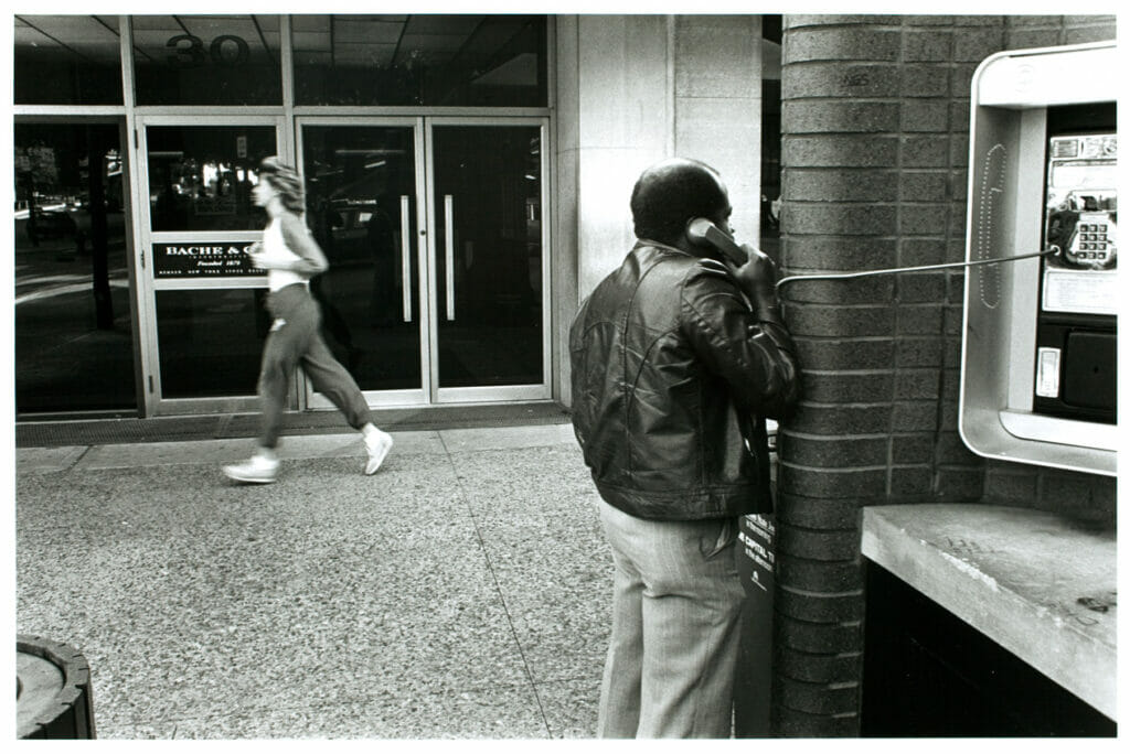 West Mifflin St.. Artist: Dennis Church. Date: 1980. Medium: black and white photograph.