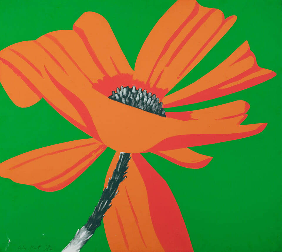 Flower Study. Artist: Alex Katz. Date: 1970. Medium: screenprint.