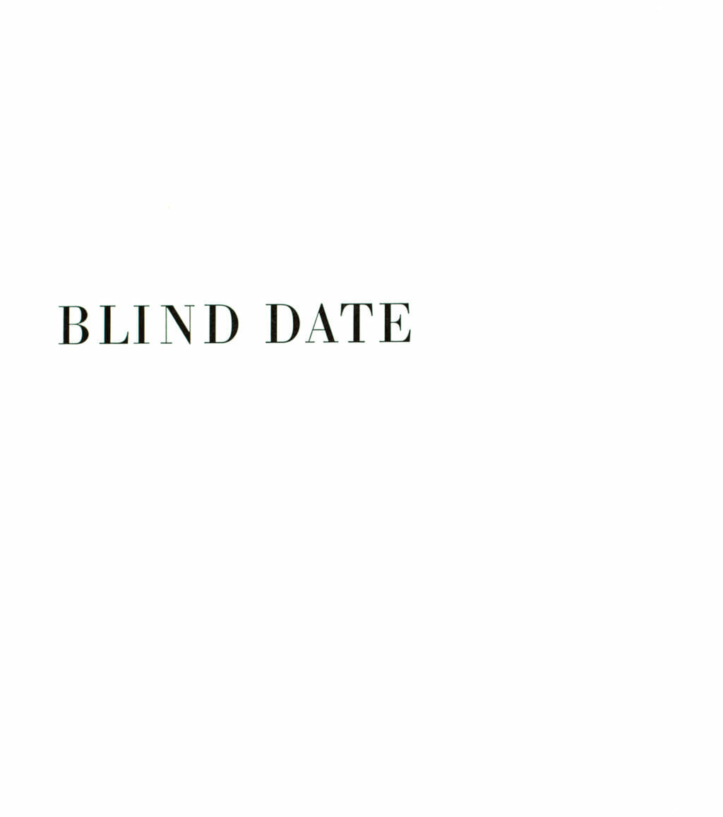 Blind Date (Paper Cover). Artist: John Furnival. Date: 1979. Medium: letterpress on paper.