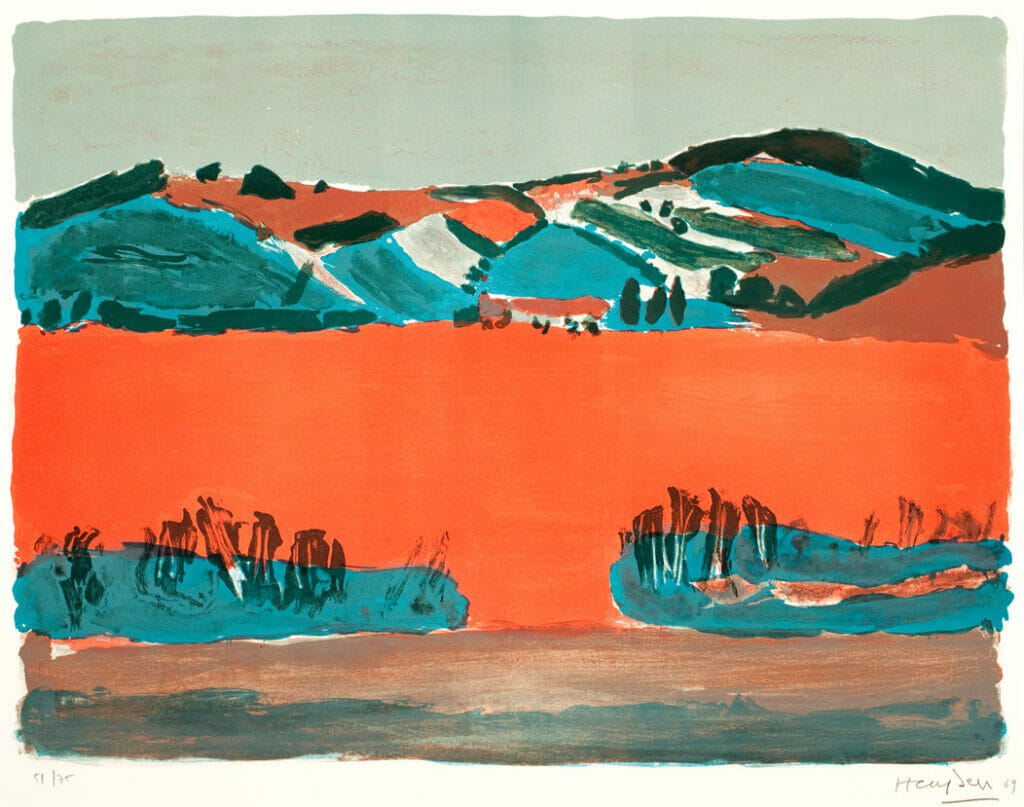 Paysage. Artist: Henri Hayden. Date: 1969. Medium: lithograph.