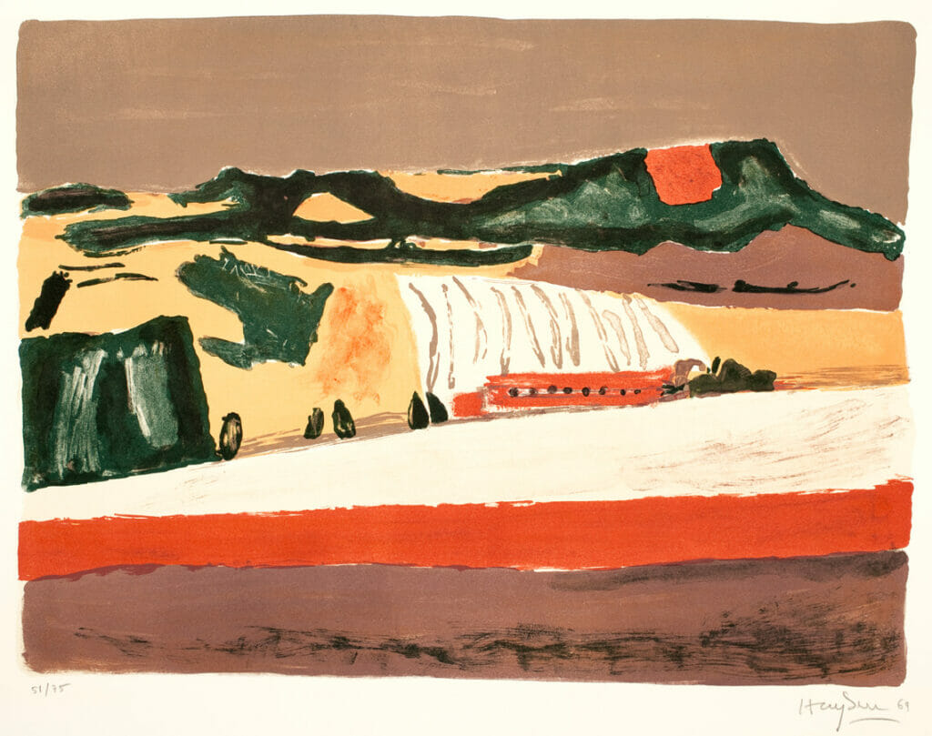 Courtablan. Artist: Henri Hayden. Date: 1969. Medium: lithograph.