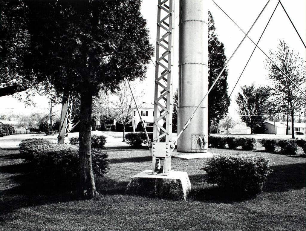 Oakfield Water Tower. Artist: Lewis Koch. Date: 1981. Medium: gelatin silver print.