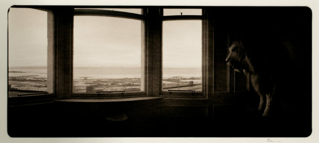 Lime Kilns, Fife. Artist: Allan Janus. Date: 1983. Medium: gelatin silver print.