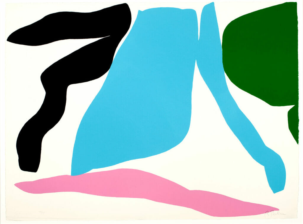 Untitled. Artist: Ray Parker. Date: 1969. Medium: color lithograph on paper.