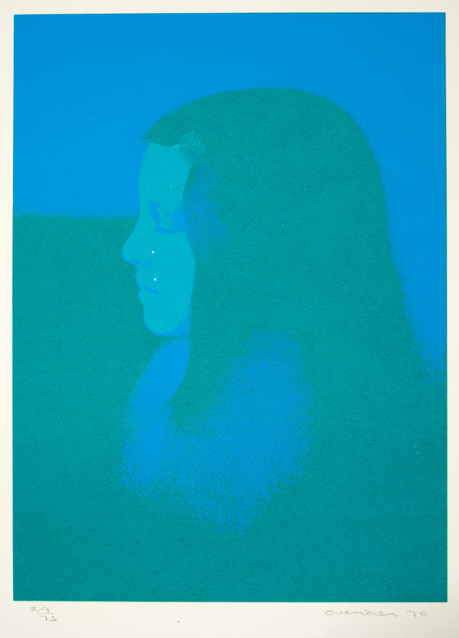 You Ought to be Ashamed. Artist: Graham Ovenden. Date: 1970. Medium: screenprint.