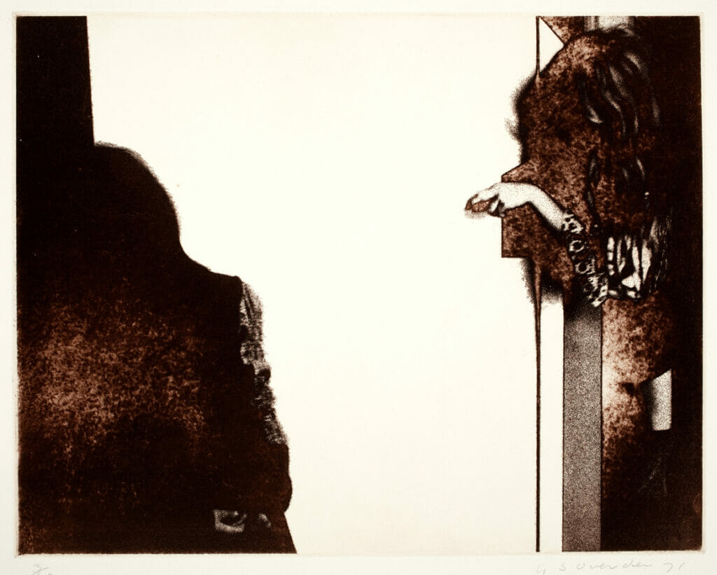 Hide and Seek. Artist: Graham Ovenden. Date: 1971. Medium: aquatint.