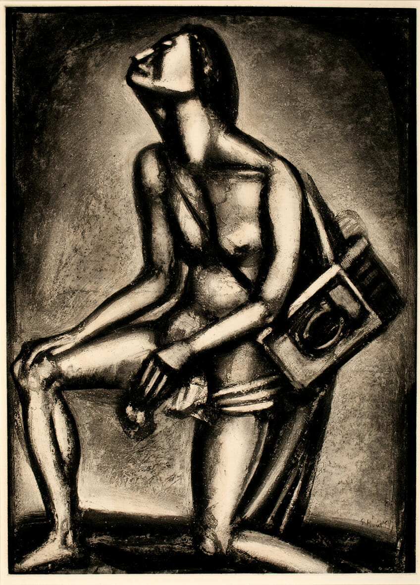 Sunt Lacrymae Rerum. Artist: Georges Rouault. Date: 1926. Medium: etching and aquatint over heliogravure.