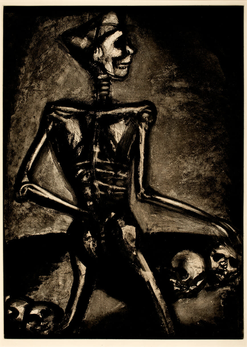 Homo Homini Lupus [Man is a Wolf to Man]. Artist: Georges Rouault. Date: 1926. Medium: etching and aquatint over heliogravure.