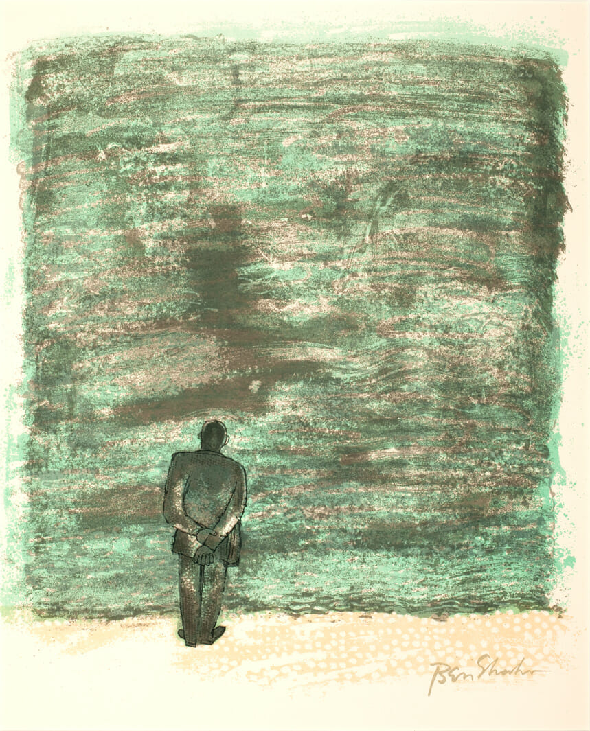 mornings by the sea. Artist: Ben Shahn. Date: 1968. Medium: lithograph.