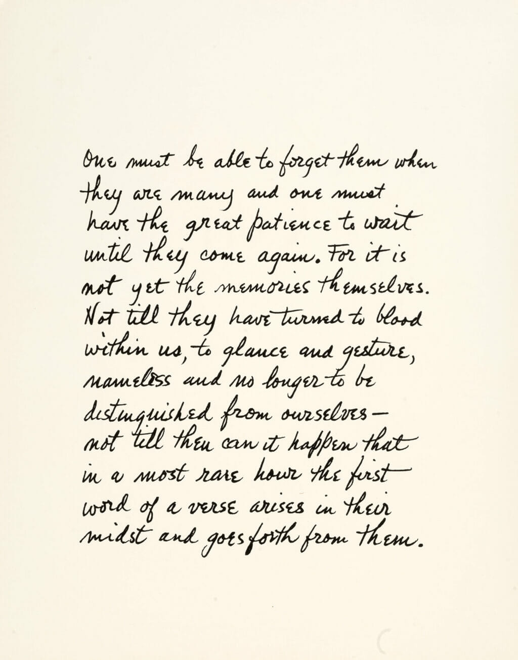 the first word of verse arises (text). Artist: Ben Shahn. Date: 1968. Medium: lithograph.