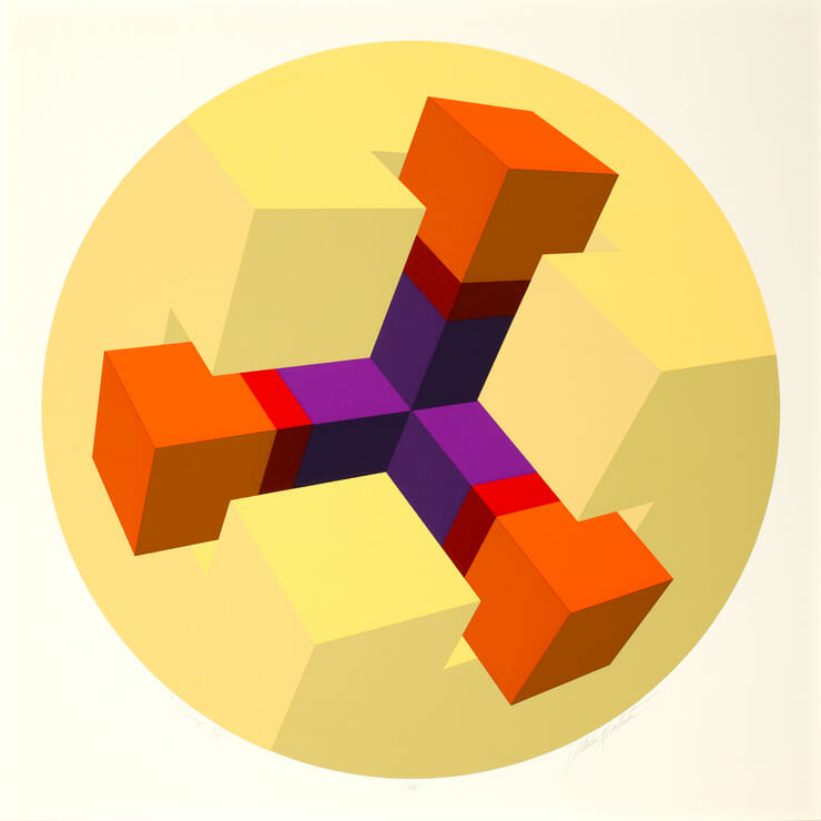 Figure XX. Artist: Marko Spalatin. Date: 1974. Medium: screenprint.