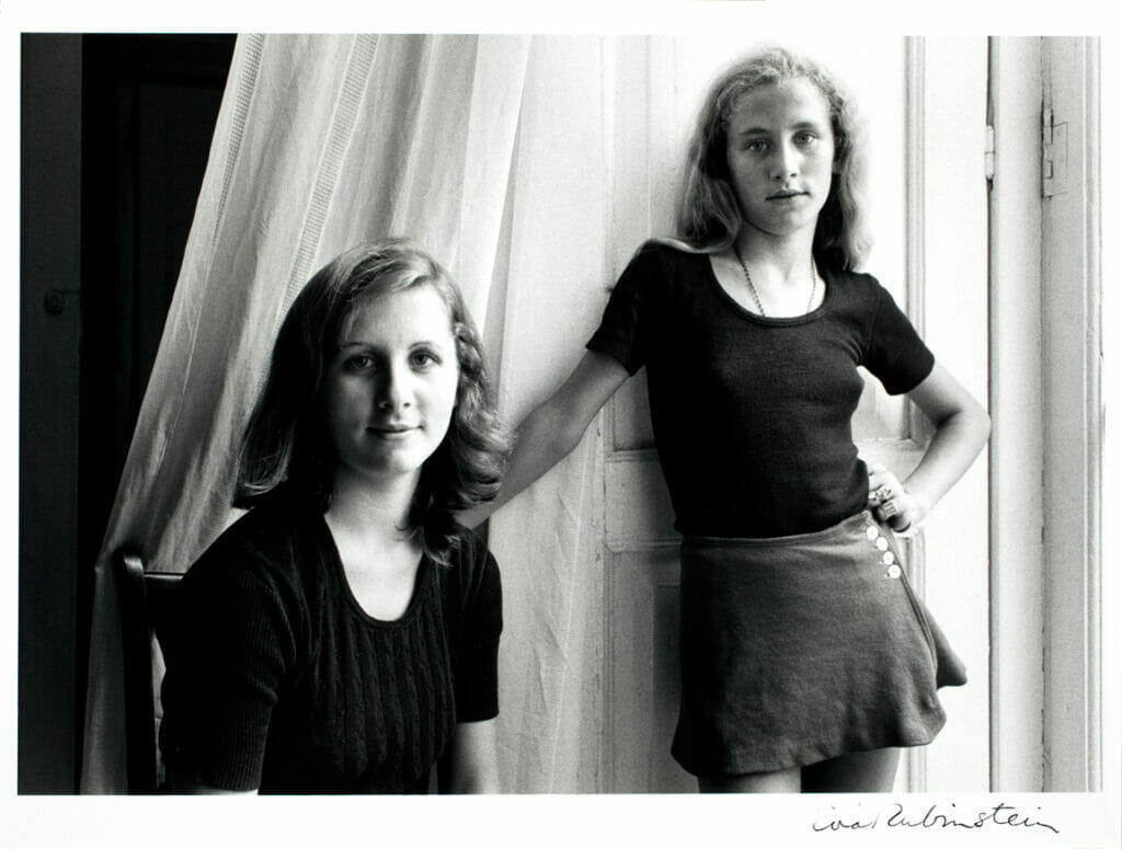 Sisters, Italy, 1973. Artist: Eva Rubinstein. Date: 1974. Medium: gelatin silver print.