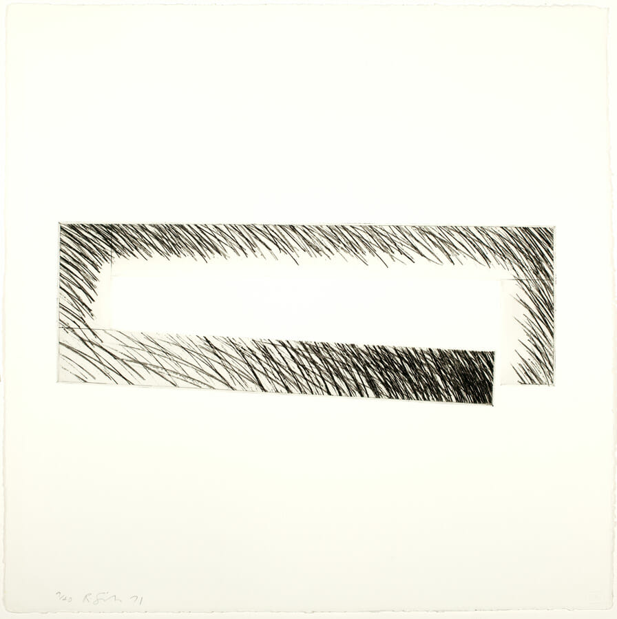 Proscenium VI. Artist: Richard Smith. Date: 1971. Medium: etching.