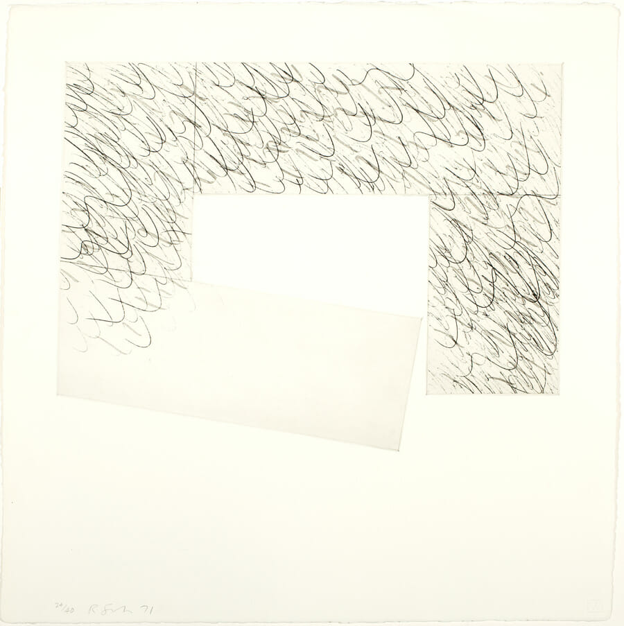 Proscenium VII. Artist: Richard Smith. Date: 1971. Medium: etching.