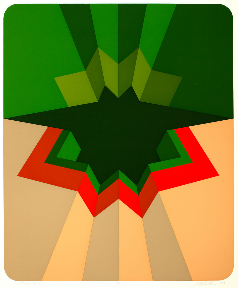 Silba VII. Artist: Marko Spalatin. Date: 1975. Medium: screenprint.