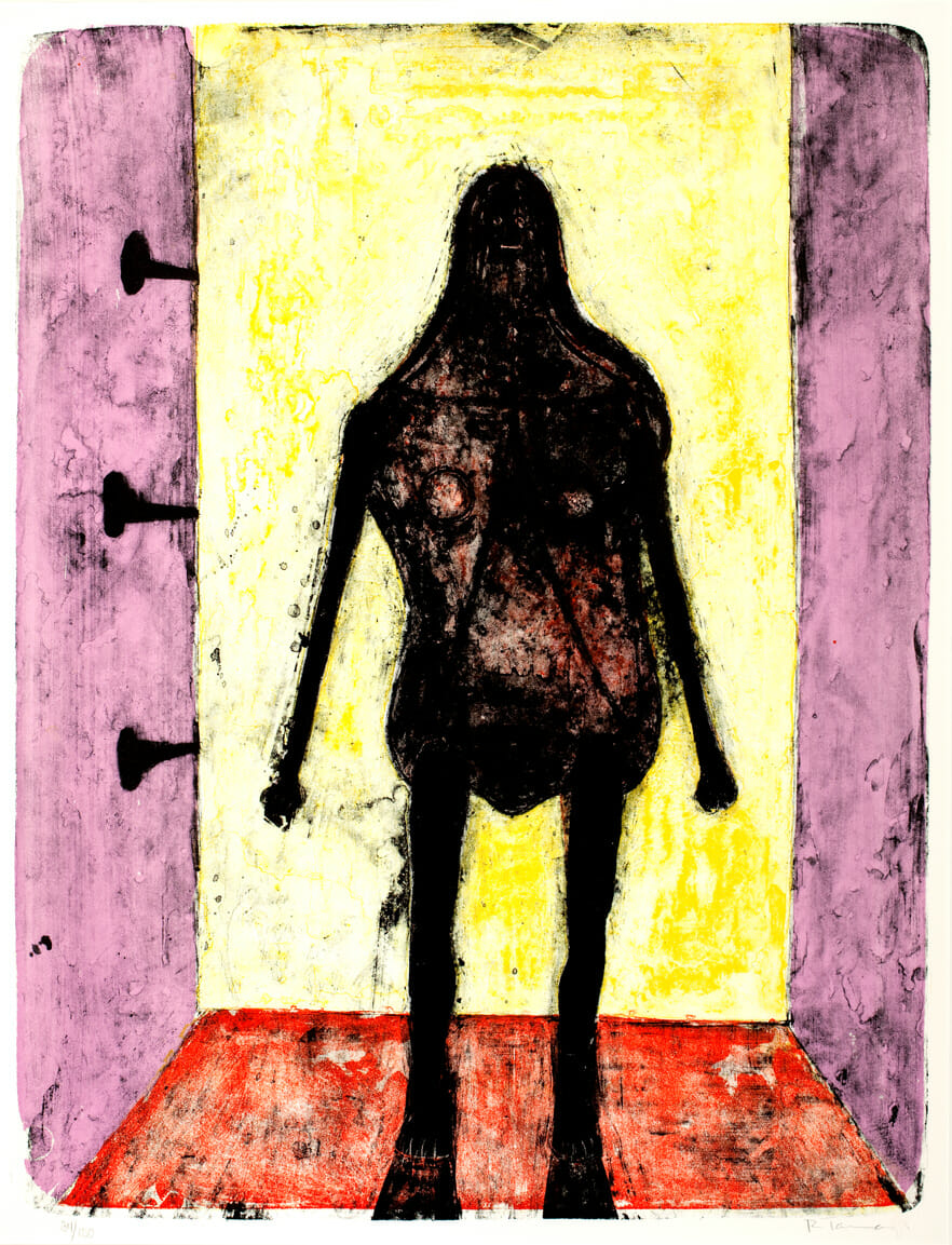 Venus noire / Venus negra / Black Venus. Artist: Rufino Tamayo. Date: 1969. Medium: litografía sobre papel / lithograph on paper.