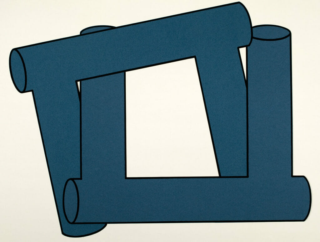 A Blue. Artist: William Tucker. Date: 1969. Medium: screenprint collages.