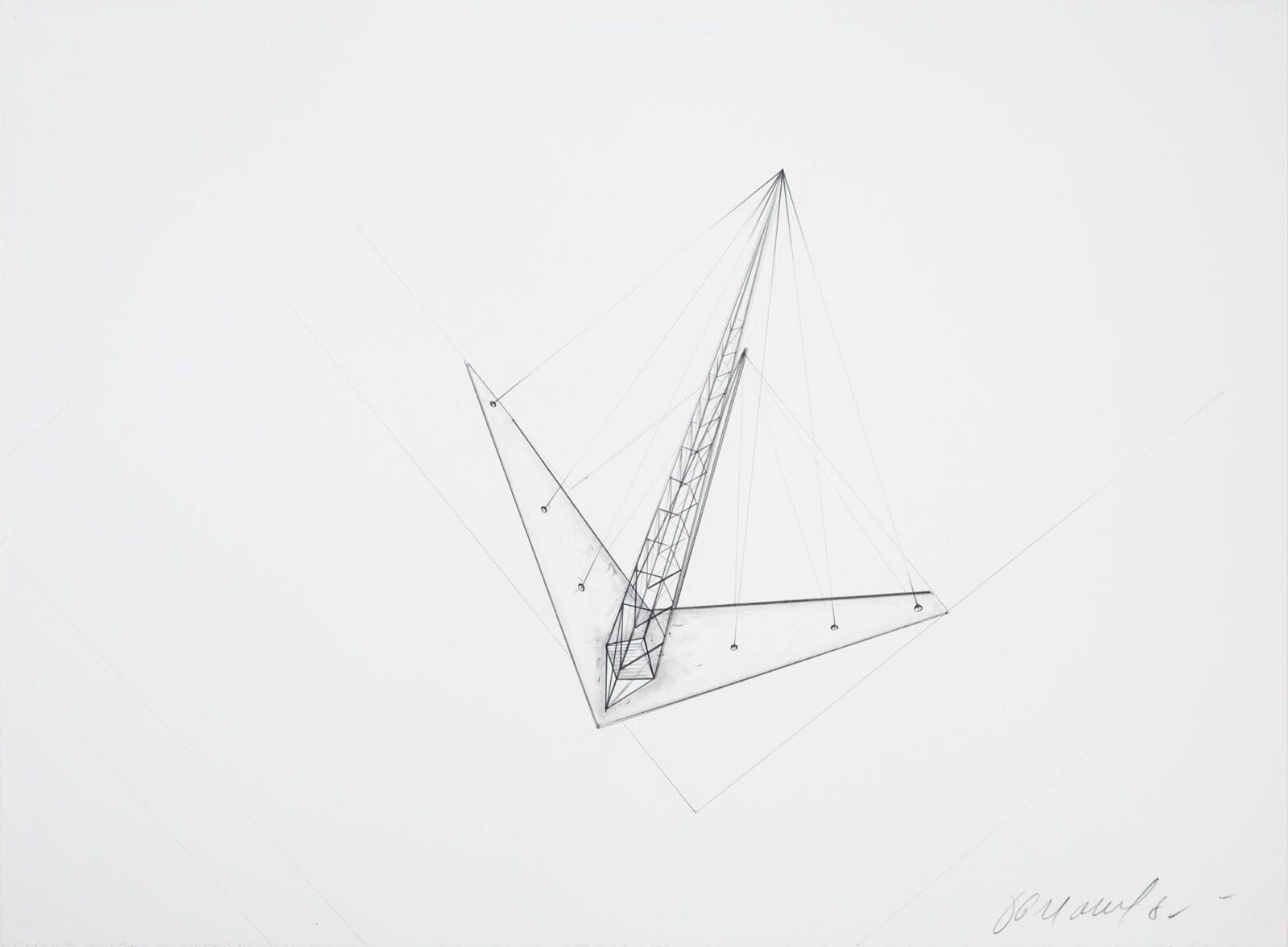 Drawing for Boomerang. Artist: Owen Morrel. Date: 1982. Medium: graphite on paper.